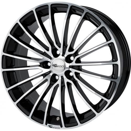 Brock B24 - 19 inch velg - Zwart gepolijst