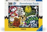 Erwachsenenpuzzle Ravensburger Puzzel Peanuts Graffiti - Legpuzzel - 500 Stukjes