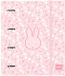 Safta Miffy Flowers Ringband Roze Kinderen