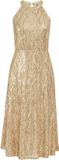 WE Fashion Dames midi jurk met pailletten