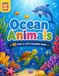 Ocean Animals Coloring Book: A Fun and Educational Ocean Activity Book for Kids Ages 3-8 | Easy Sea Creatures to Color for Toddlers, Preschoolers & Kindergarten Students