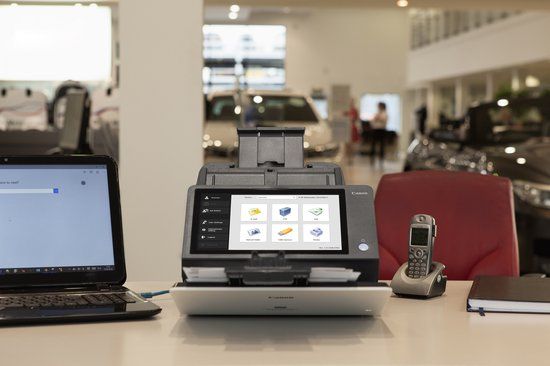 Canon imageFORMULA ScanFront 400 ADF-scanner - Zwart/Wit
