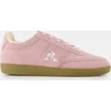 Le Coq Sportif LCS Derby Roze Lage Sneakers Vrouwen Leer 36 EU