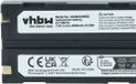 VHBW Batterie compatible avec appareil photo APS BC1071 (2600 mAh, 7,4 V, Li-Ion)