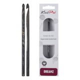 KnitPro Dreamz Houten haaknaald, glad gepolijst, voor beginnende en ervaren haken, 6,50 mm, 1 haaknaald