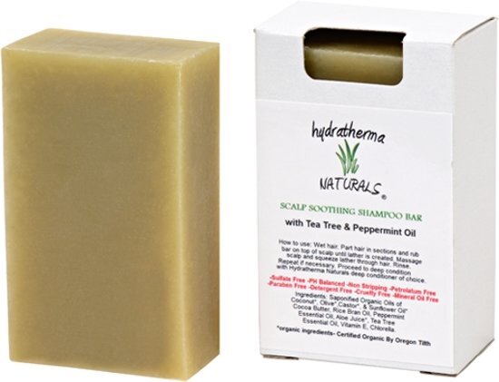 Hydratherma Naturals - Organic Scalp Soothing Shampoo Bar 110 gr