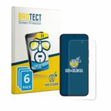 BROTECT - Screenprotector voor Vivo Y600 Pro - Folie Beschermfolie transparant 6 Stuks