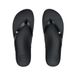 Reef Vista Ivy Black Black Teenslippers Zwart Synthetisch Dames - Zwart - 42.5