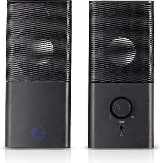 Nedis Gaming Speaker - 2.0 - 18W - Black