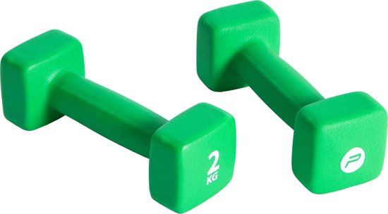 Pure2Improve Neopreen Dumbell set 2x2 kg