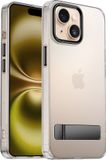 Coverzs Hardcase met standaard (zwart) geschikt voor iPhone 13