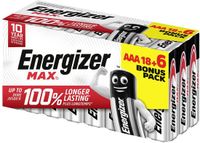 Energizer Max AAA batterij (potlood) Alkaline 1.5 V 24 stuk(s)