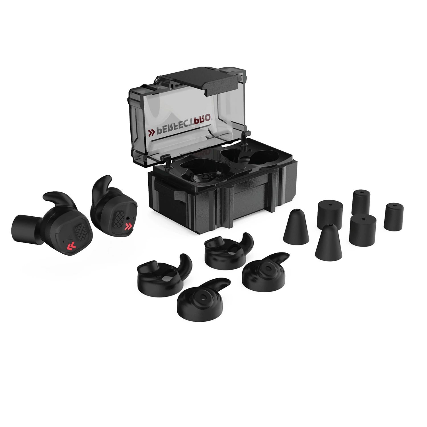PerfectPro Earbuds oordoppen bluetooth H-10 - Zwart - 29dB