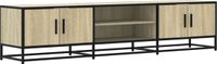 vidaXL Tv-meubel 180x35x41 cm bewerkt hout sonoma eikenkleurig