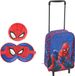 4kidsonly.eu Spiderman reisset; trolleyrugzak en slaapmasker + reiskussen