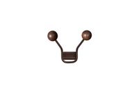 Maze Maze Patère Bill XXS Dark mocha