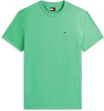 Tommy Hilfiger Tommy Jeans T-shirt Heren Ronde Hals Korte Mouw M Gerecycled Katoen Groen