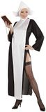 Widmann Milano Sexy Nonnenkostuum voor dames - Zwart - Maat S