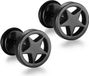 Mendes Star Stud oorbellen Black