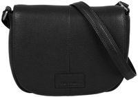 BURKELY Satchelbag Round Crossbodytas Leer Zwart