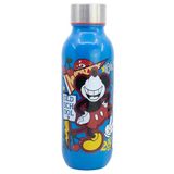 STOR Mickey Mouse Drinkfles 640ml Kinderen Herbruikbare Waterfles Plastic met Stalen Dop BPA-vrij School Sport Meisjes Jongens