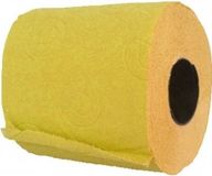 Merkloos / Sans marque Passion Papier Import 2x Geel toiletpapier rol 140 vellen