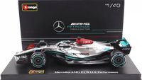 Bburago Mercedes W13E #63 G. Russel 2022 Season
