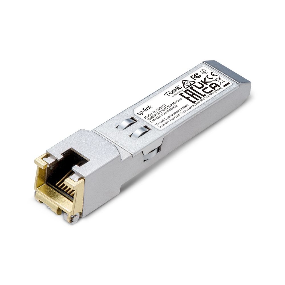 TP-Link TL-SM331T SFP Fiber Optic Transceiver Module | 1250 Mbit/s