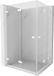 Mexen Lunar-F Duo douchecabine pliante 95 x 75, transparent, blanc