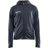 Craft Craft Evolve Hooded Sportvest - Maat 140 - Unisex - donkergrijs