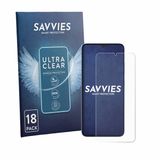 Savvies Screenprotector voor Itel Zeno 20 Max - Folie Beschermfolie transparant 18 Stuks