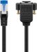 Goobay 65643 netwerkkabel Zwart 2 m Cat6a S/FTP Rond