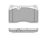 MEYLE Bremsbelagsatz, Scheibenbremse 0252409817 Vorderachse | Compatibel met: AUDI A3 Sportback, TT, TT Roadster, SEAT LEON, LEON SC, LEON ST, VW TOUAREG, TOUAREG