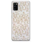 ERT GROUP mobiel telefoonhoesje voor Samsung A41 origineel en officieel erkend Disney patroon Winnie the Pooh and friends 005