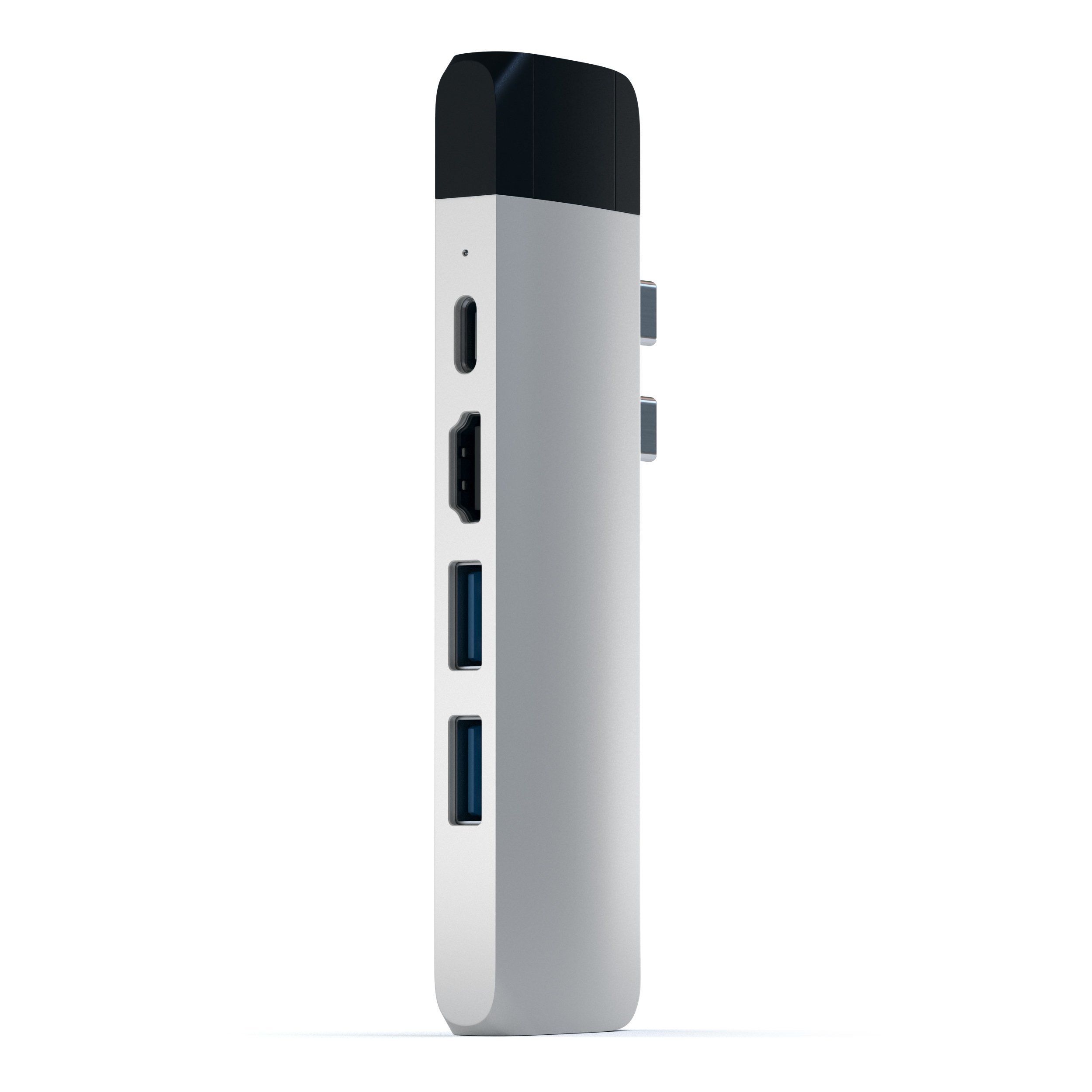 Satechi ST-TCPHES - Hub - 6 poorten - USB-C - Zilver