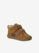 Vertbaudet Baskets Mid gevoerd met klittenband leer baby