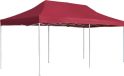 Prolenta Maison Exclusive Professionele Partytent Inklapbaar Aluminium 6x3 Meter Bordeauxrood
