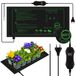 Tapis chauffant - Tapis chauffant pour plantes - 52,5 x 25 cm - 50 W - Réglable 20 à 45 degrés
