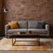 LOLA&MOI Vloerkleed - 170 x 240 cm - Dorsoduro Sunflower - Geel - Laagpolig - Gerecycled PET