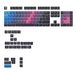 GLORIOUS GPBT Afterparty Keycaps Duitse QWERTZ Formaat | 135 Stuks Gradient PBT Polymeer No-Fade Sublimatie, Custom Mechanisch Toetsenbord 100% 75% 65% 60% Compatibel, Windows MacOS