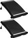 Panneau solaire pour piscine 2 pièces courbé 72,5x46 cm