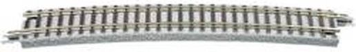 Rokuhan Z rails (met ballastbed) 7297012 Gebogen rails 13 ° 490 mm 2 stuk(s)