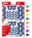Agipa Triangles 1200 stuks zelfklevende etiketten