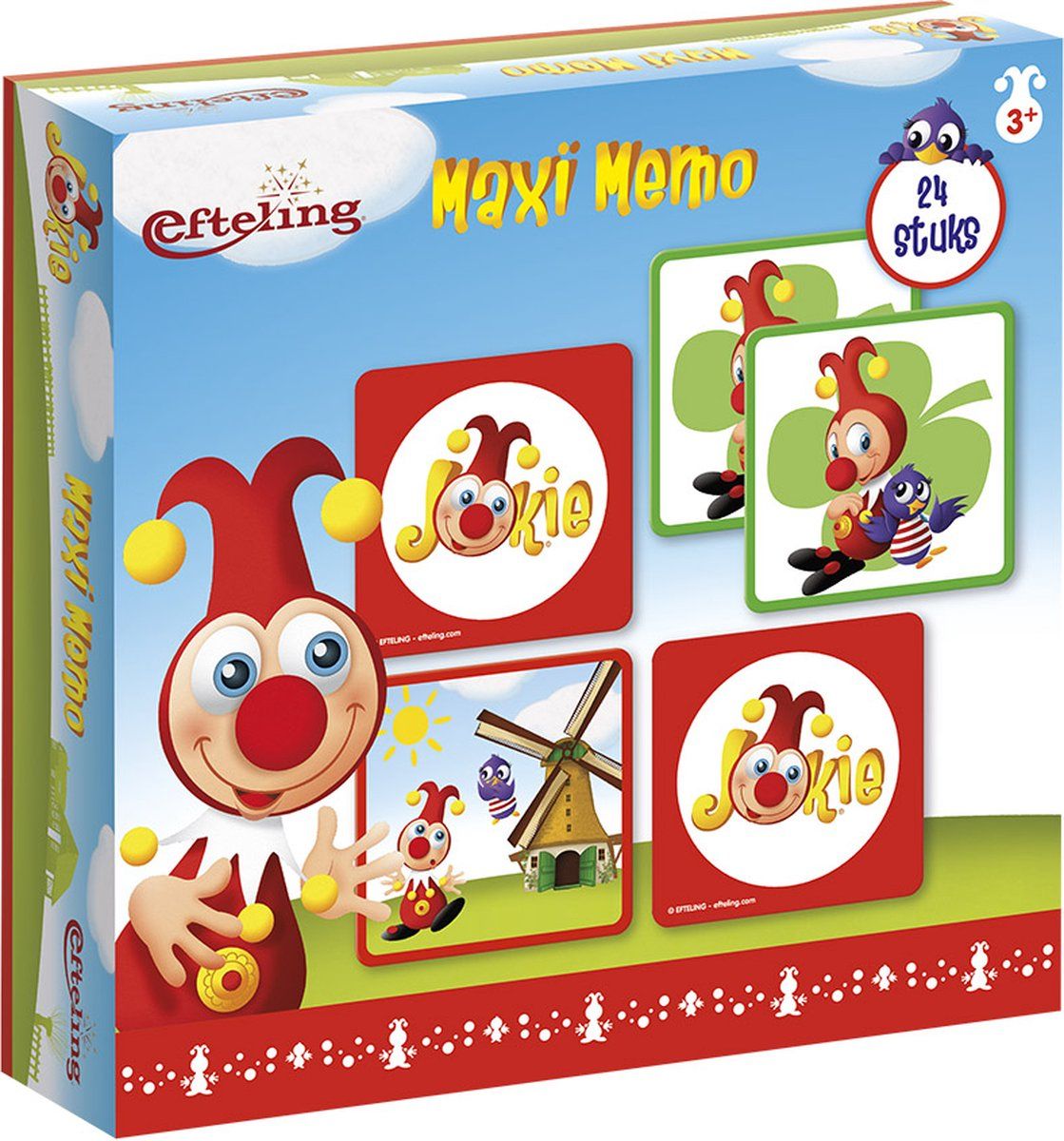 Bambolino Toys - Jokie memo - Efteling - memory geheugen spel - educatief speelgoed
