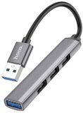 Hoco 4-in-1 USB Hub – USB naar USB 3.0 + 3× USB 2.0