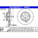 ATE Disques de frein pour MAZDA: 6, CX-5 (Ref: 24.0128-0277.1)