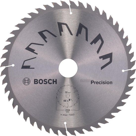Bosch Cirkelzaagblad PRECISION 216x2x30/,T48