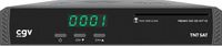CGV PREMIO SAT HD W7 V2 HD-satellietontvanger, compatibel met TNT SAT, geschikt voor campers, digitale coaxiale audio-uitgang