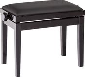König & Meyer 13911 Piano Bench - Gloss Skai Black
