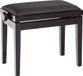 König & Meyer 13911 Piano Bench - Gloss Skai Black